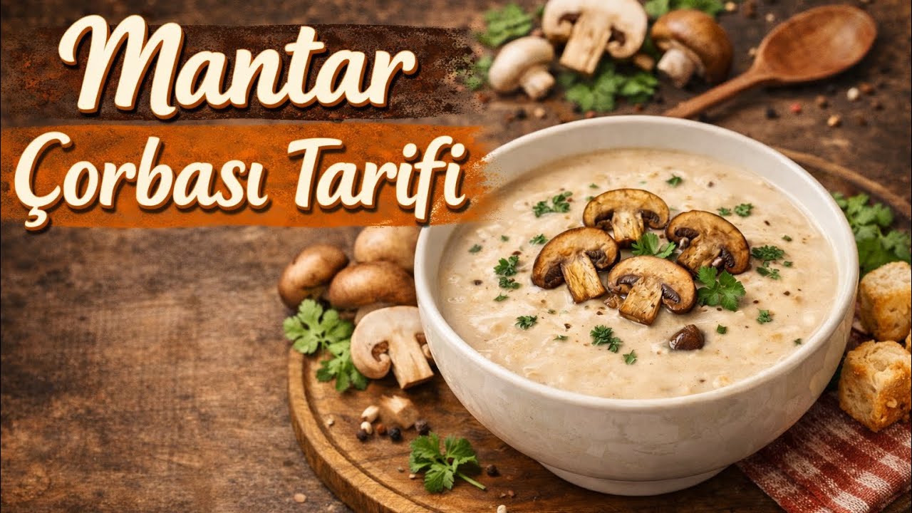 Bu Mantar Çorbası Efsane! Denemeyen Pişman Olur