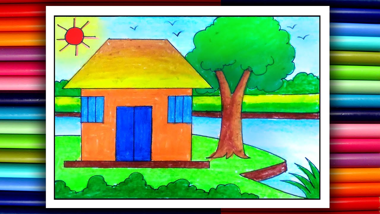 Featured image of post Simple Easy Landscape Drawing For Kids : In this period, drawing is the most favorite part for kids to learn.