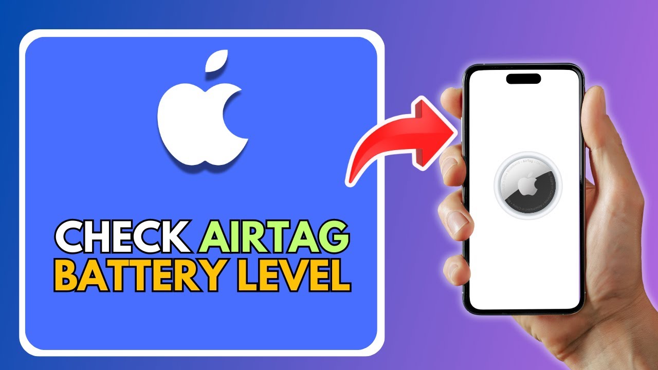 How To Check AirTag Battery Level - YouTube