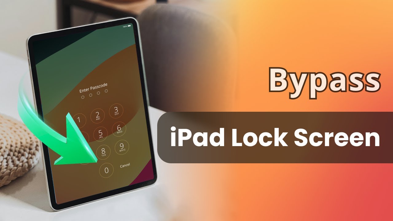 Bypass iPad Lock Screen? 100% Proven Ways 2025 | Unlock ALL iPad iPhone