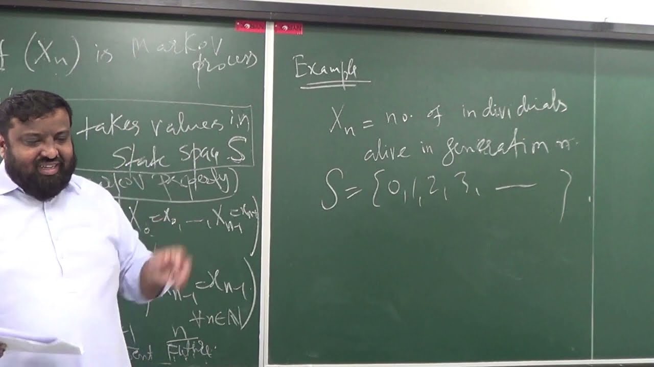Stochastic Calculus Lecture 5 Part 2  Markov chain notation, transition probabilities and matrix