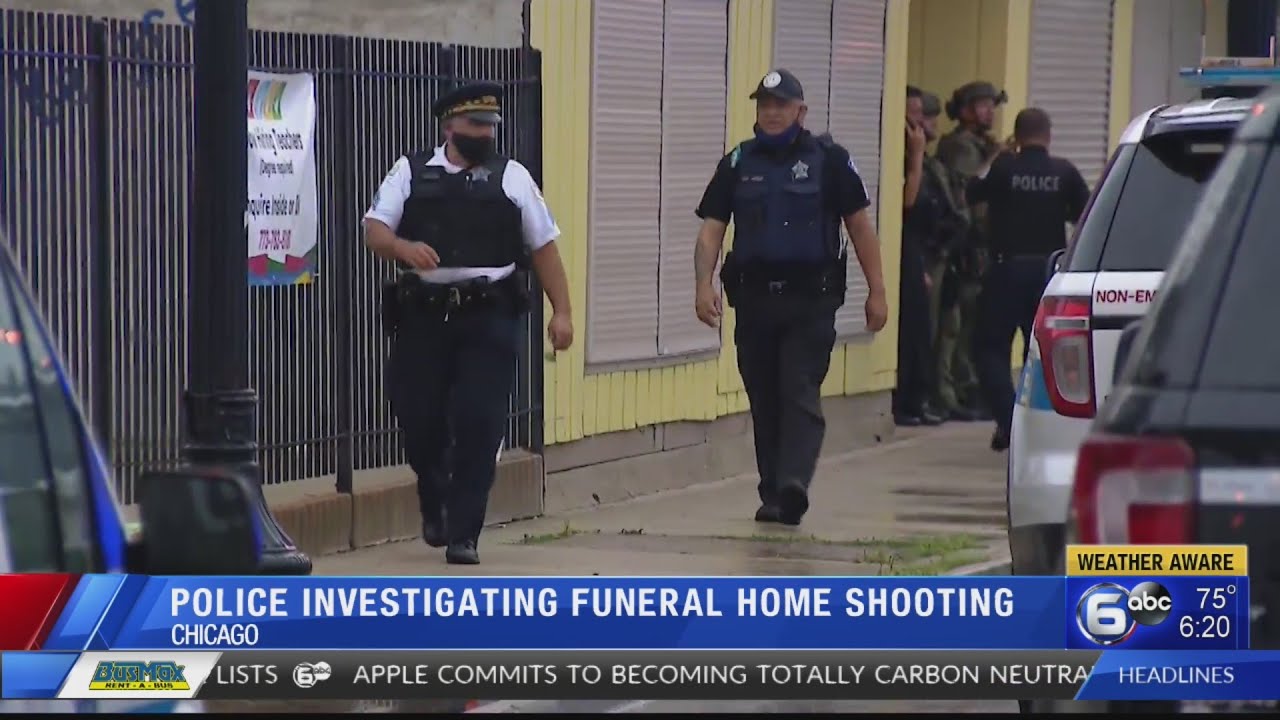 Police 15 injured after shooting outside Chicago funeral home YouTube