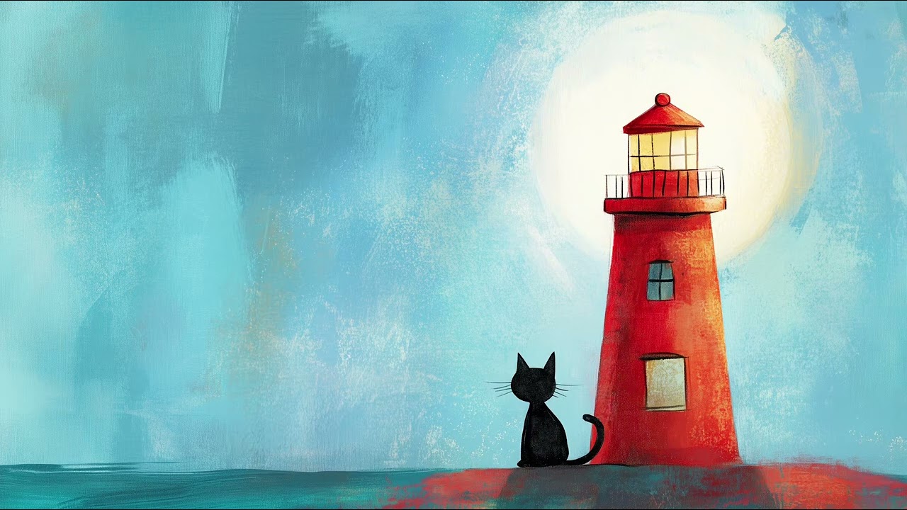 Waiting Under the Lighthouse together - Lo-fi Coffee time / for Study / Focus / Relax