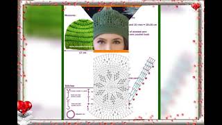 Crochet hats with a very special pattern قبعات كروشيه بالباترون مميزة جدا @maha99971