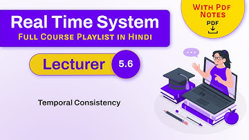 Temporal Consistency | Real-time operating system (RTOS) |  RTS in Hindi