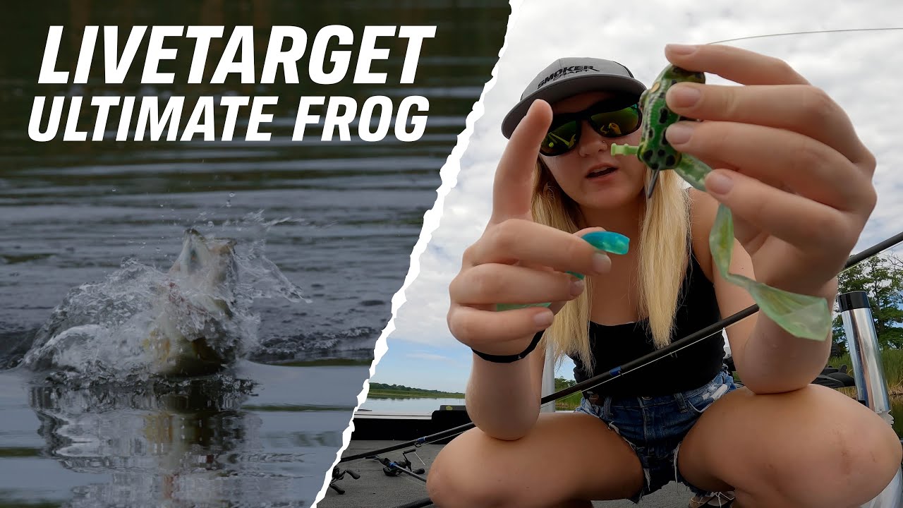 Fishing the NEW LIVETARGET Ultimate Frog Topwater Lure 