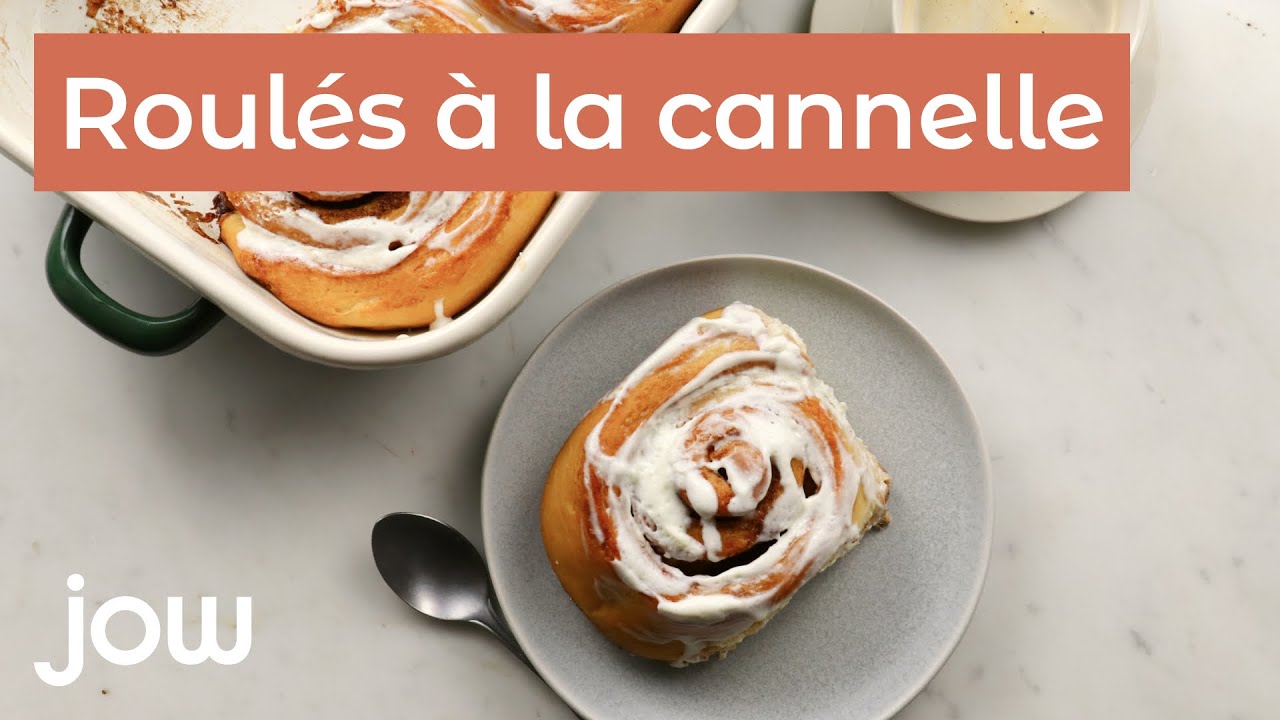 Recette des Roulés à la cannelle - YouTube
