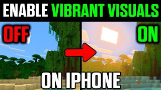How To Enable Vibrant Visuals in Minecraft iPhone (2025) - Step by Step screenshot 5