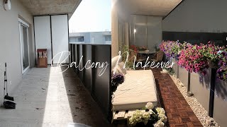 1 I DIY Balcony makeover from scratch I ein gemütlicher Paradies