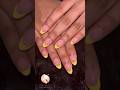 💛 Yellow French Press-On Nails | Summer Nail Design✨ #nails #nailart #pressonnails #shorts