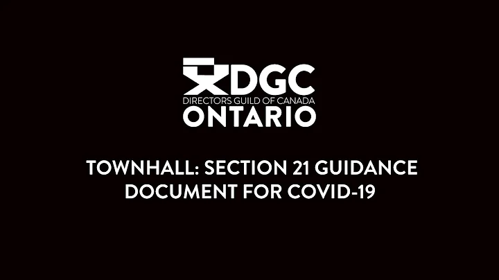 TownHall: Section 21 Guidance Document For Covid-19