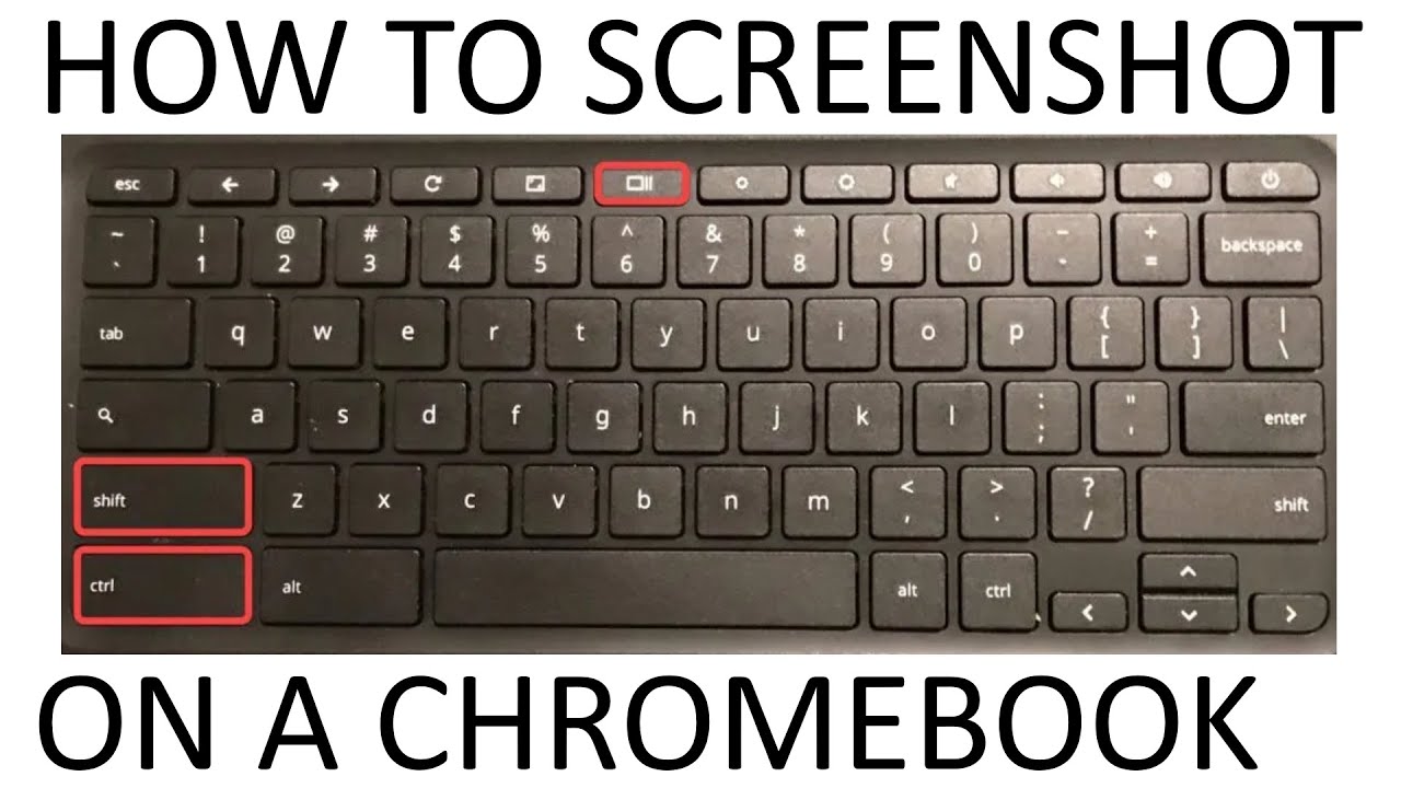 How To Screenshot on a Chromebook - 2020 - YouTube