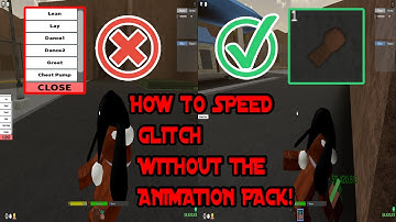How To Speed Glitch *WITHOUT* The Animation Pack In DA HOOD [Step By Step Tutorial] (The Easy Way)