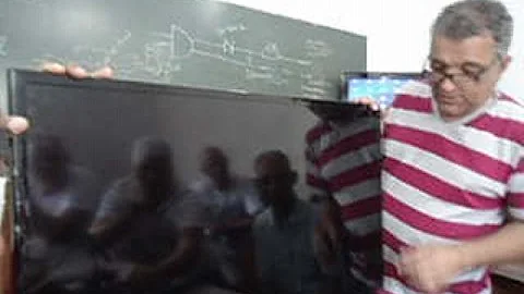 O que fazer quando a televisão fica piscando?