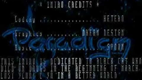 Razor 1911 - Paradigm Intro #2 (DOS) 1997