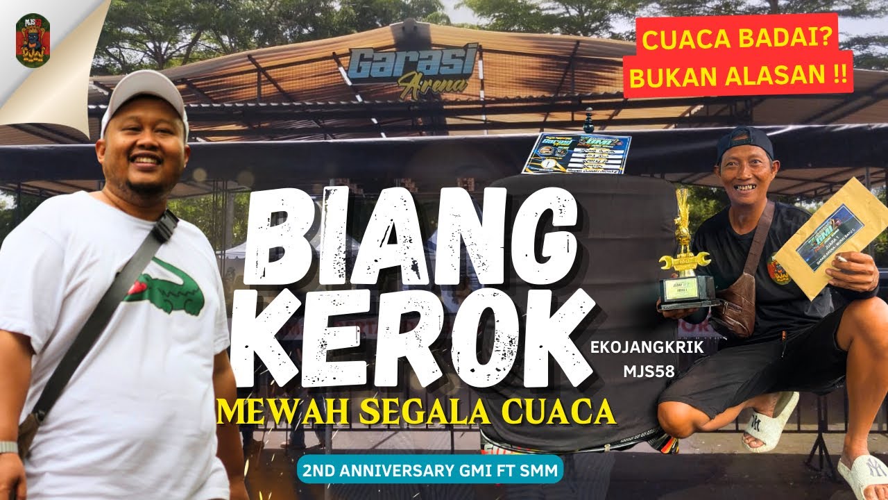 MURAI BATU BIANG KEROK ISTIMEWAH❗️JUARA 1 Mutlak | Kaji Prio mjs58 | 2nd Anniversary GMI ft SMM 