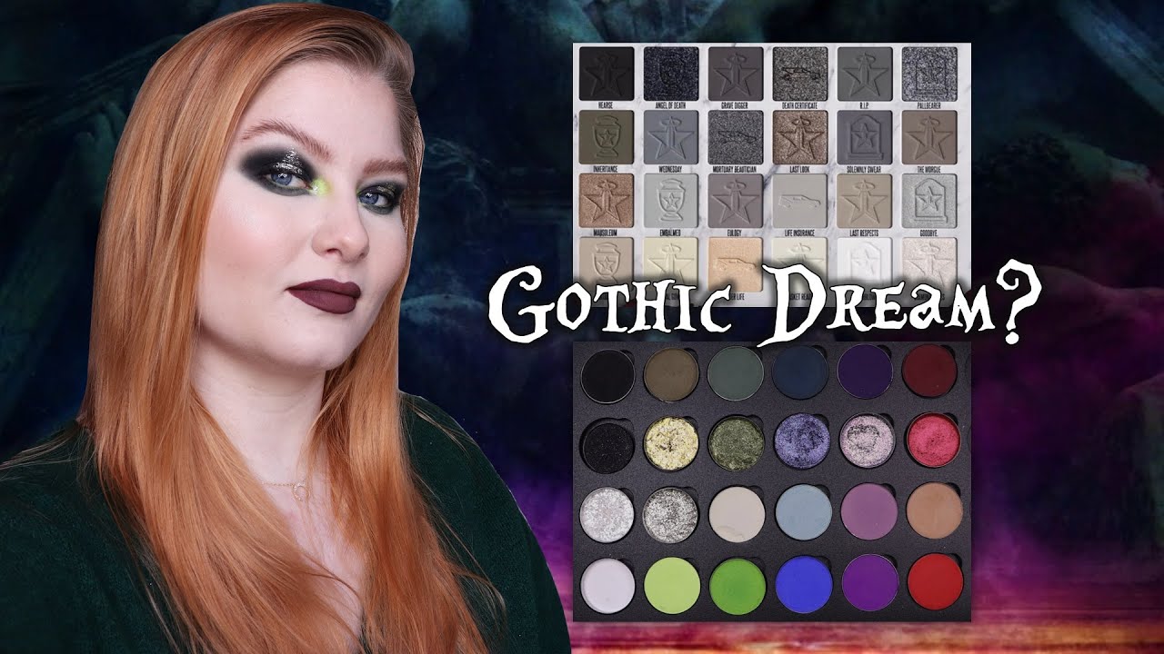 💀Gothic Dream Palette💀|| Inspired by Jeffree Star Cremated Palette ...