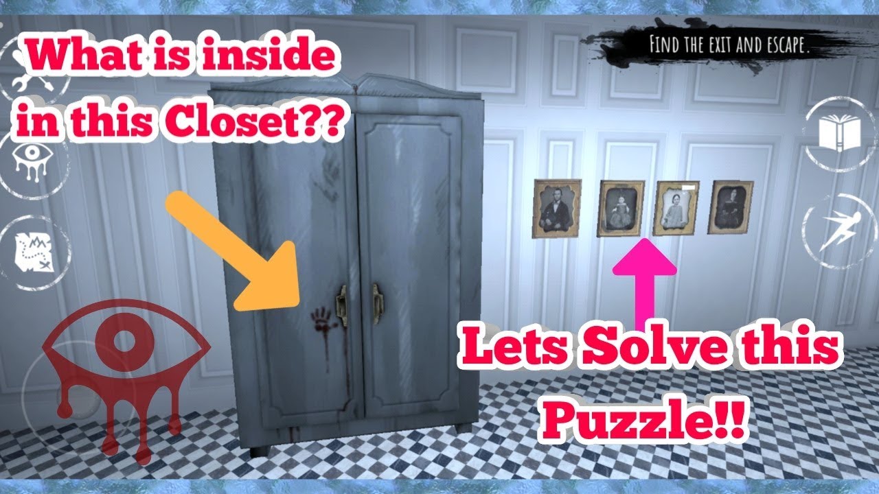 How To Solve This Puzzle Eyes The Horror Game Secret Room New Update Youtube - roblox eyes the horror game secret room