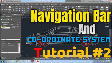 Navigation Bar & coordinate system AutoCAD tutorial#2 for Beginners/Mechanical,Civil,Arch in Hindi.