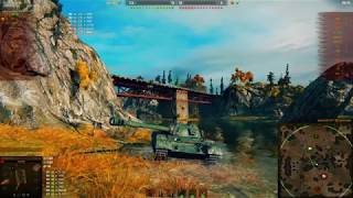 ПСИХ НА ТАНКЕ С САМОЙ КОСОЙ ПУШКОЙ СТАВИТ РЕКОРД УРОНА! ШОК БОЙ WORLD OF TANKS!