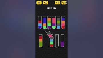 Water Sort Puzzle Level 184