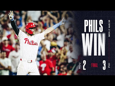 Astros vs. Phillies Game Highlights (8/26/24) | MLB Highlights