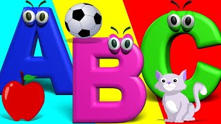 Abcd Learning Alphabets Nursery For Kids Cartoon Learning With Tojo Rhymes - Stories