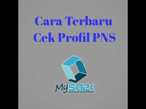 Cara terbaru cek profil PNS melalui aplikasi My SAPK BKN