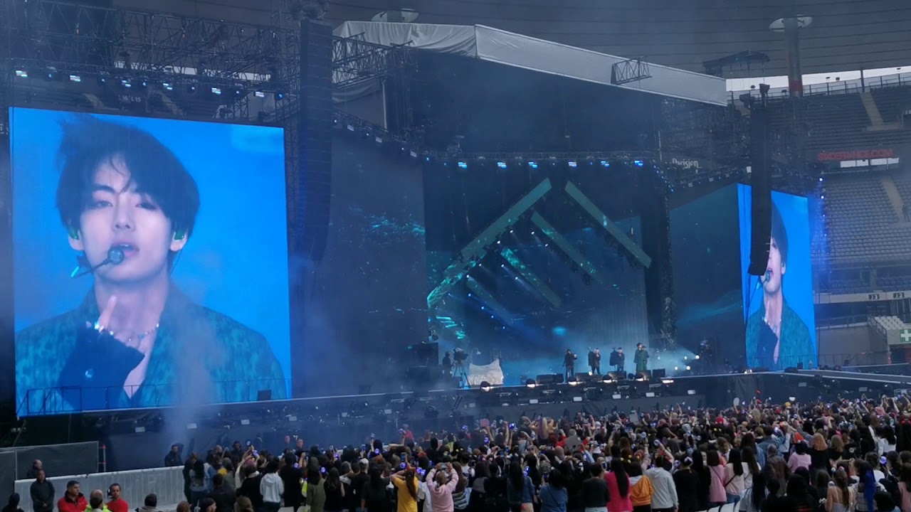 BTS 'Speak Yourself Tour' in Paris - Day 2 - ''Singularity'' FANCAM