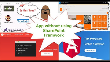 (1/7) Office 365: Single Page App Using Angular 6.0 & PNP Js