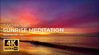 4K Sunrise Morning Meditation 014 | Two Hours Real-time no Loops, no Cuts | Piano Music screenshot 3