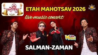 Etah Mahotsav 2026 Live : Salman-Zaman live Music night performance
