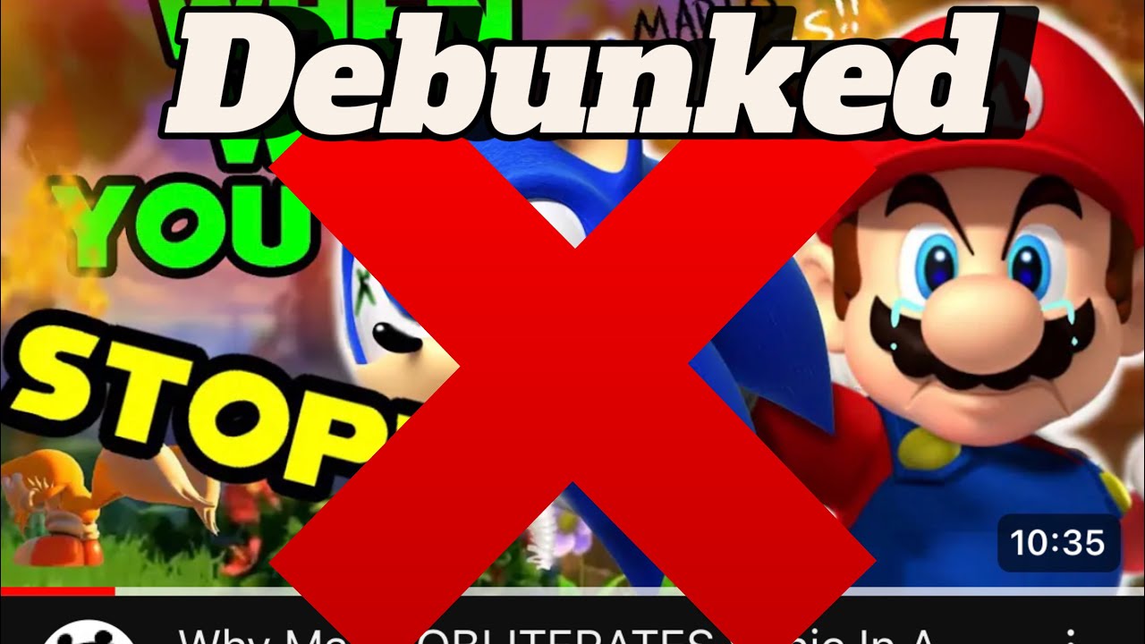 Mario vs Sonic Debate 2:Why ​⁠Vinnimon Cinnimon is wrong