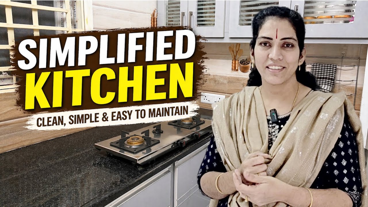 Simple Practical I Simplified My Kitchen – Full Tour (Simple & Practical) - YouTube