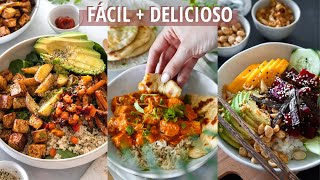 3 DAS MINHAS REFEIÇÕES PREFERIDAS ~ plant-based e nutritivas