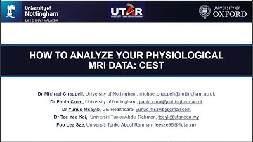 2021 ISMRM - Hands-On Analysis of Physiological MRI: CEST MRI