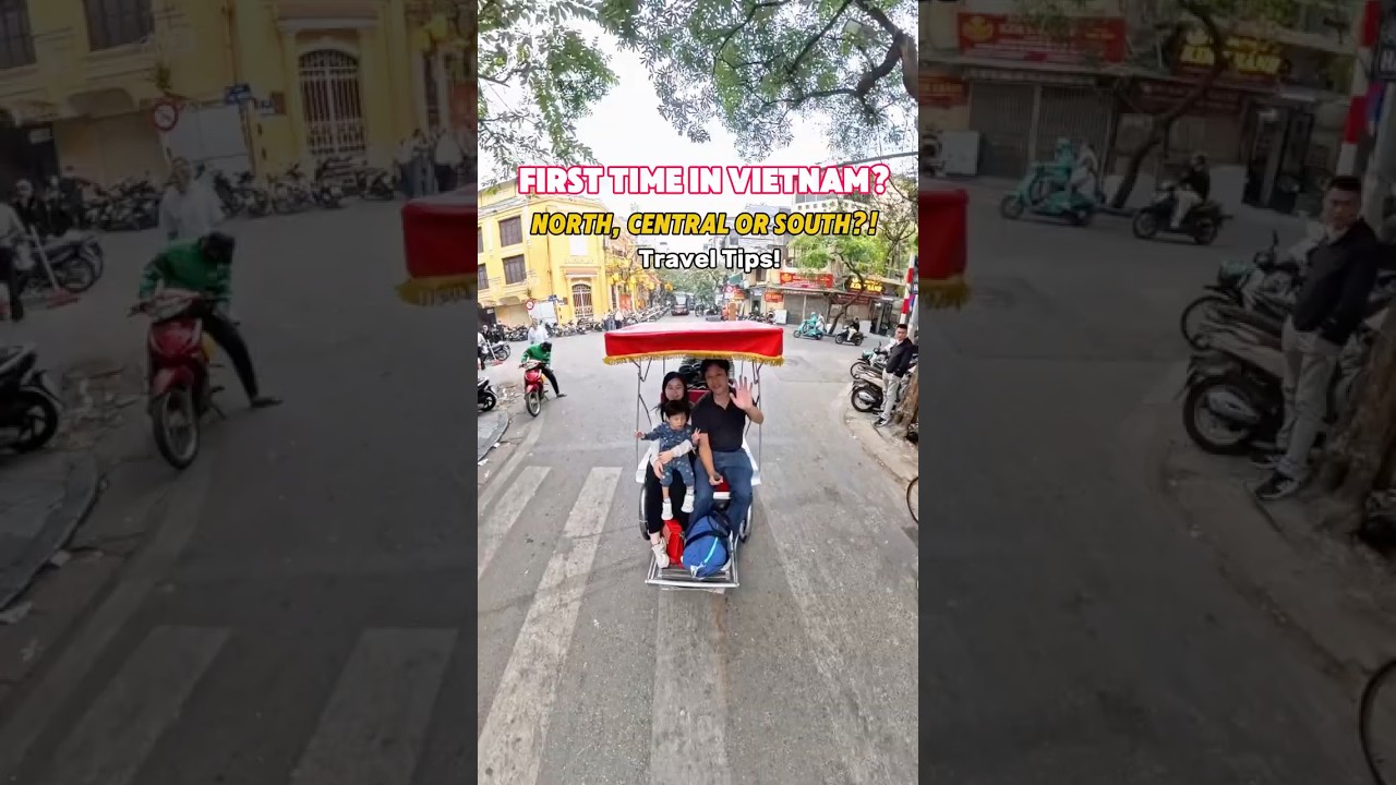 First Time in Vietnam - North, Central or South?! #vietnamtravel #traveltips