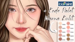 ✨Tutorial Mewarnai Kulit Semi Realistic Di Ibis Paint X | Cuma Pakai 2 Brush Ajaaa