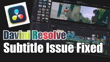 DaVinci Resolve Subtitles Not Exporting? Here