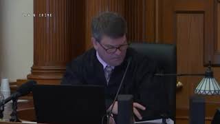 Cheyanne Harris Trial Judge Reads the Instructions