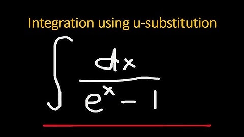 Integration Practice Problem #1 (u-substitution)