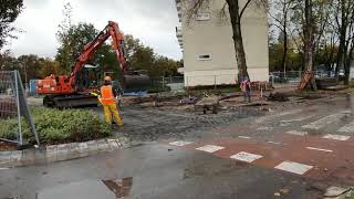 Omleiding Door Kapotte Rioolpersleiding