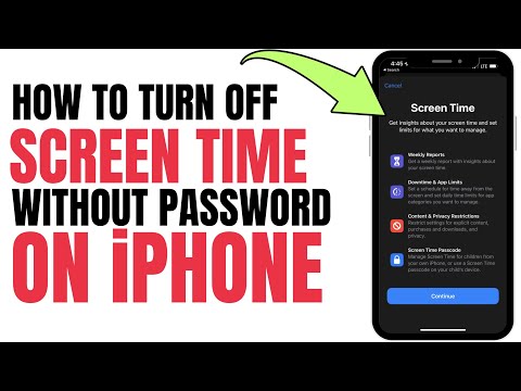 How to Turn Off Screen Time on iPhone Without Password | iOS 27