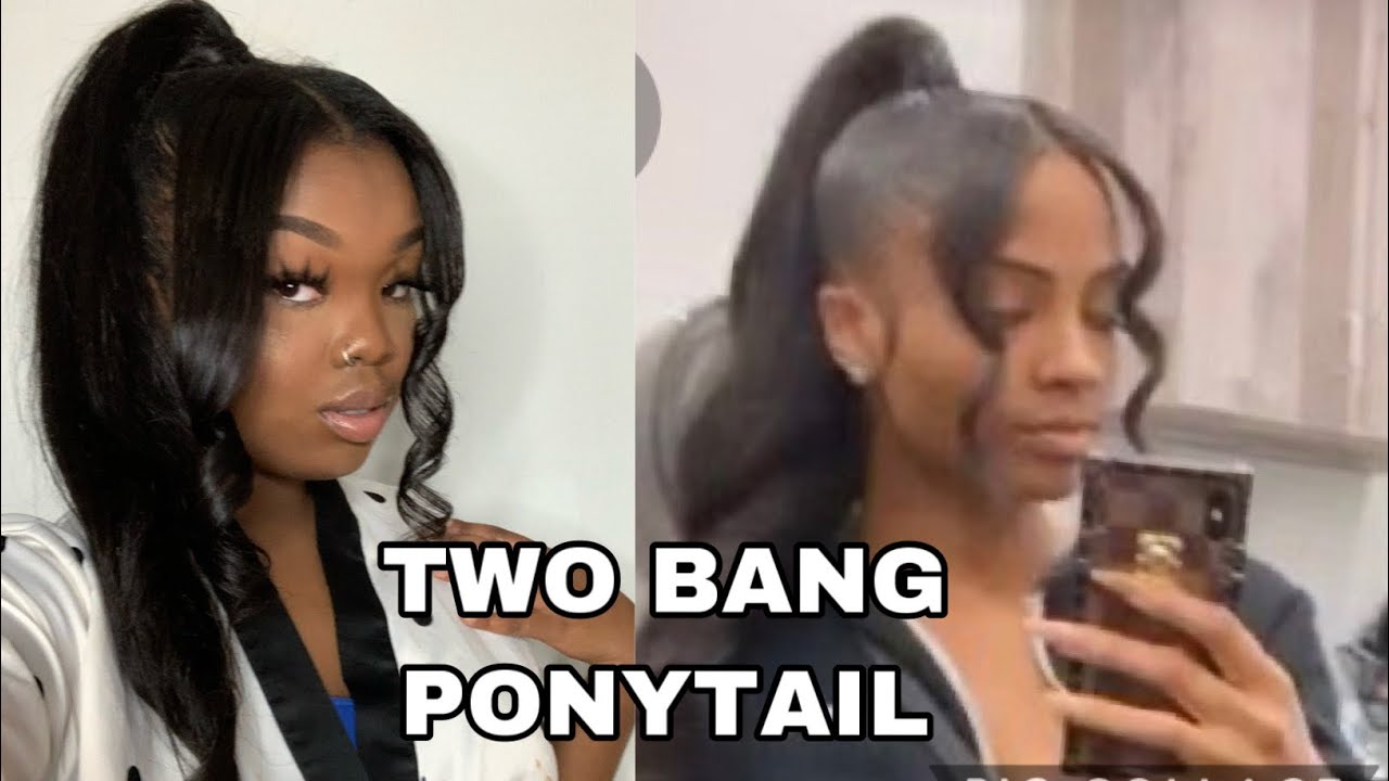 100% Human Hairstyles For Natural Hair Ponytail With Bang Fringe Hairstyles  For Natural Hairpiece For Black Women Afro Curly Hairstyles For Natural  Hair Brazilian Virgin Ponytail Hairstyles For Natural Hair Extension From