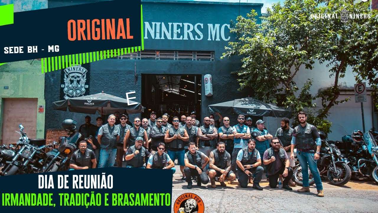 Sede do Original Niners em BH – Irmandade, Honra, Respeito e Igualdade.