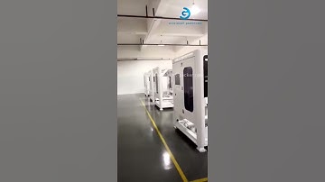 Automatic robot hand sorting feeding machine testing video