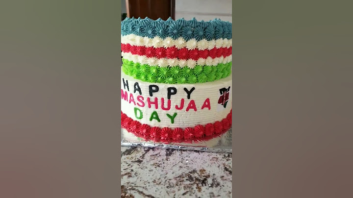 Happy Mashujaa Day Kenya Cake Design Decoration Idea with butter cream | Kenya Celebration Themed