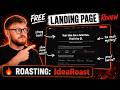 idearoast.dev - Free Landing Page Audit (Conversion Rate Optimization review)