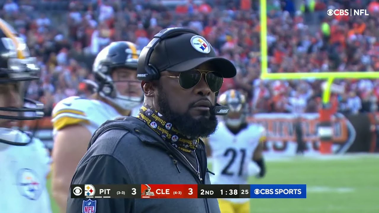 Chris Boswell takes a HUGE HIT after fake field goal attempt YouTube