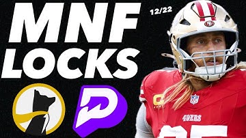 PRIZEPICKS NFL MONDAY NIGHT 12/22/25 - FREE PICKS!!!  (18-1 RUN!!!) - BEST PLAYER PROPS - MNF TODAY